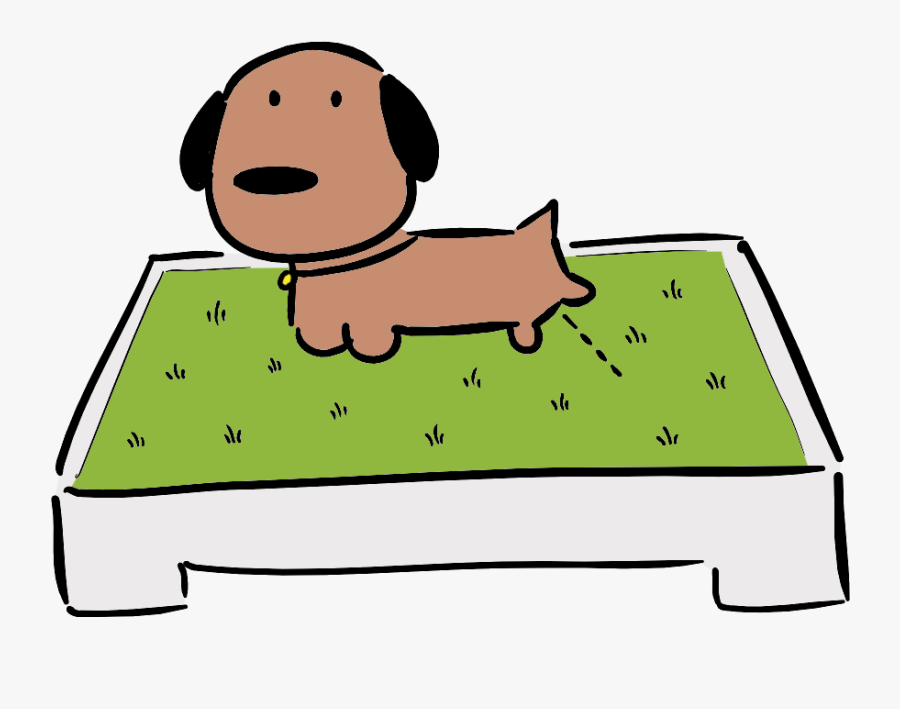 Petgreen Dog Potty Grass Cleaning Step 2b - Cartoon, Transparent Clipart
