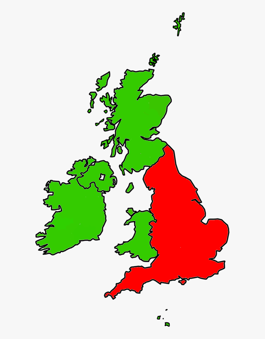 From Wikipedia, The Free Encyclopedia - British Isles Population Density Map, Transparent Clipart