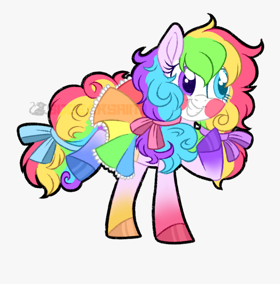 Squeakshimi, Clothes, Clown, Cute, Earth Pony, Female, - Cartoon, Transparent Clipart