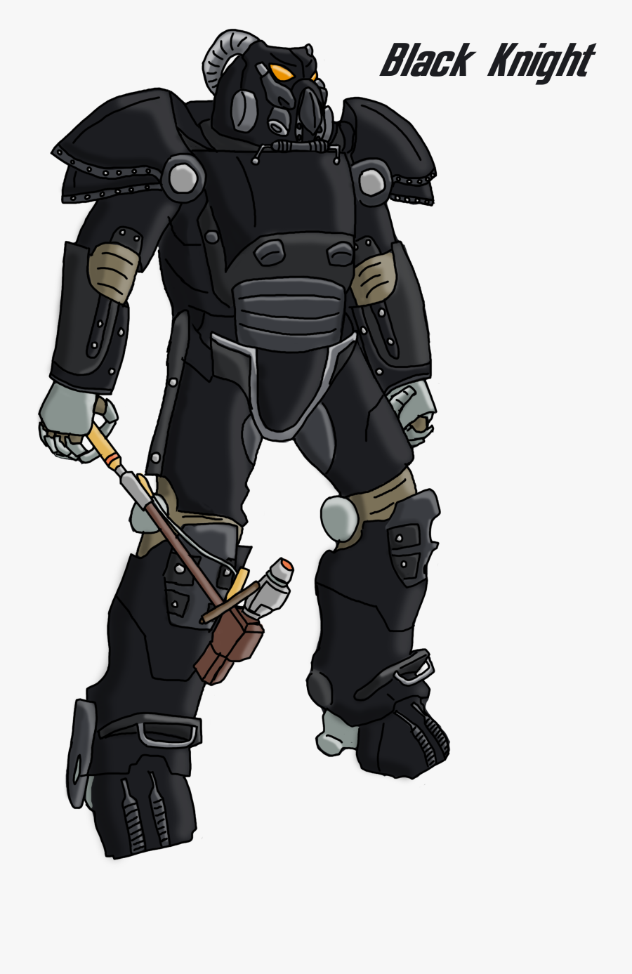 Transparent Fallout 4 Clipart - Meme Knight, Transparent Clipart