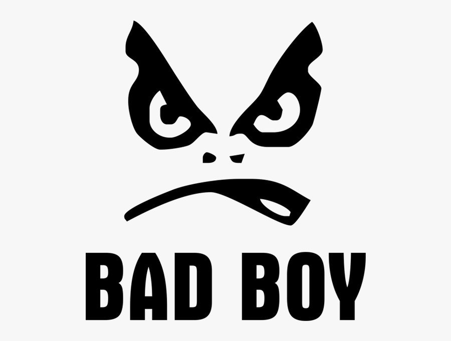 Clip Art Sticker Mixed Martial Arts - Bad Boy Png Logo, Transparent Clipart