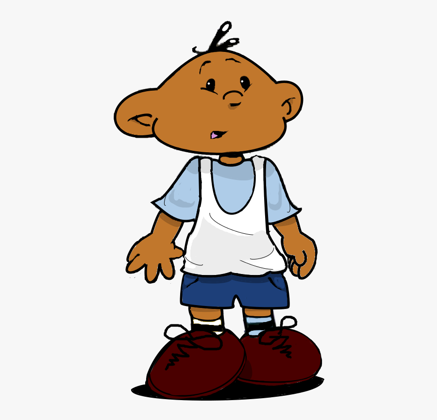 Short Sleevez Ferald Net - Cartoon Characters With Afro, Transparent Clipart