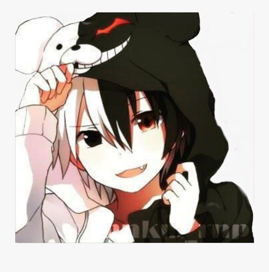 #manga #anime #animeboy #mangaboy #monokuma #boy #hot - Monokuma As A Boy, Transparent Clipart