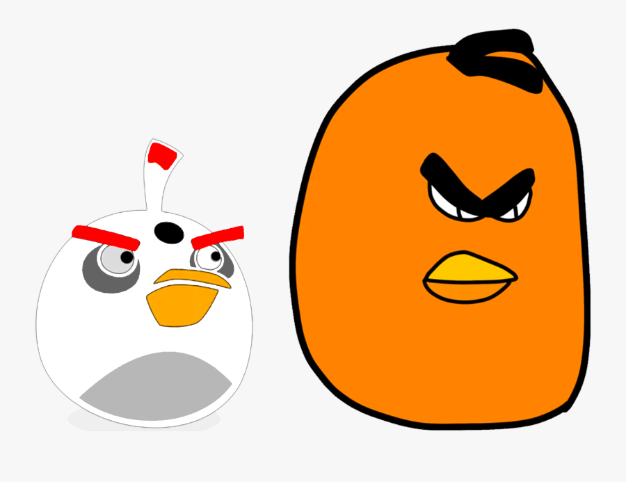 Him Compared To Lazy Bird - Cartoon, Transparent Clipart