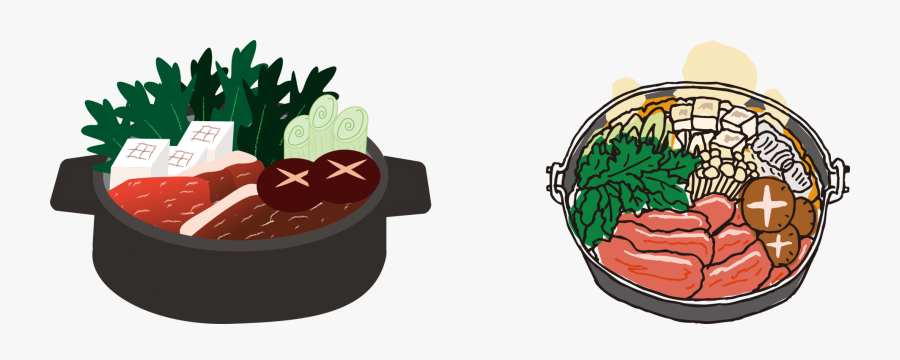 Cuisine,food,fruit - Sukiyaki Clipart, Transparent Clipart