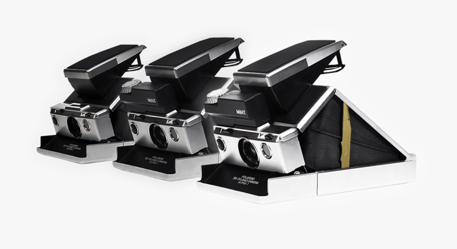 Transparent Old Camera Png - Polaroid Sx-70, Transparent Clipart