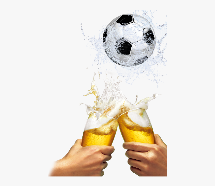 Championship National Football Beer Germany Team The - Beer And Soccer Png, Transparent Clipart