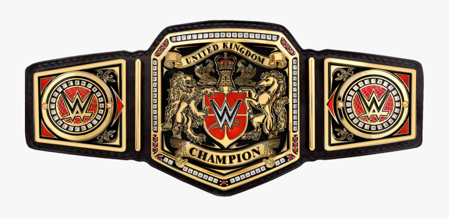 Wwe United Kingdom Championship Belt Png By Darkvoidpictures - United Kingdom Championship Wwe, Transparent Clipart