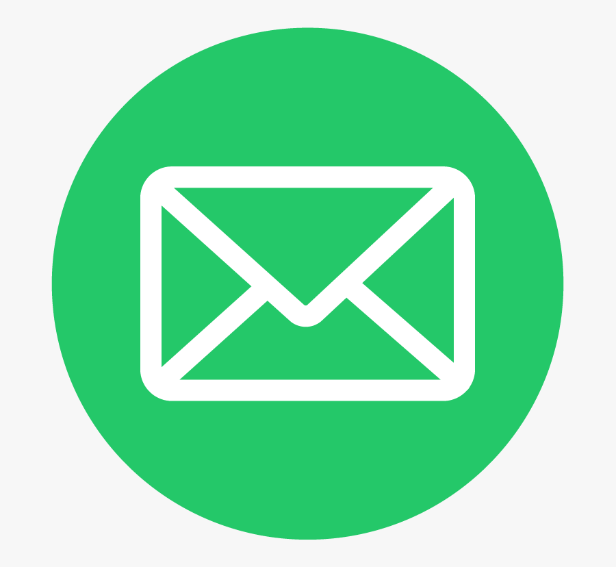 Email Icon Light Blue, Transparent Clipart
