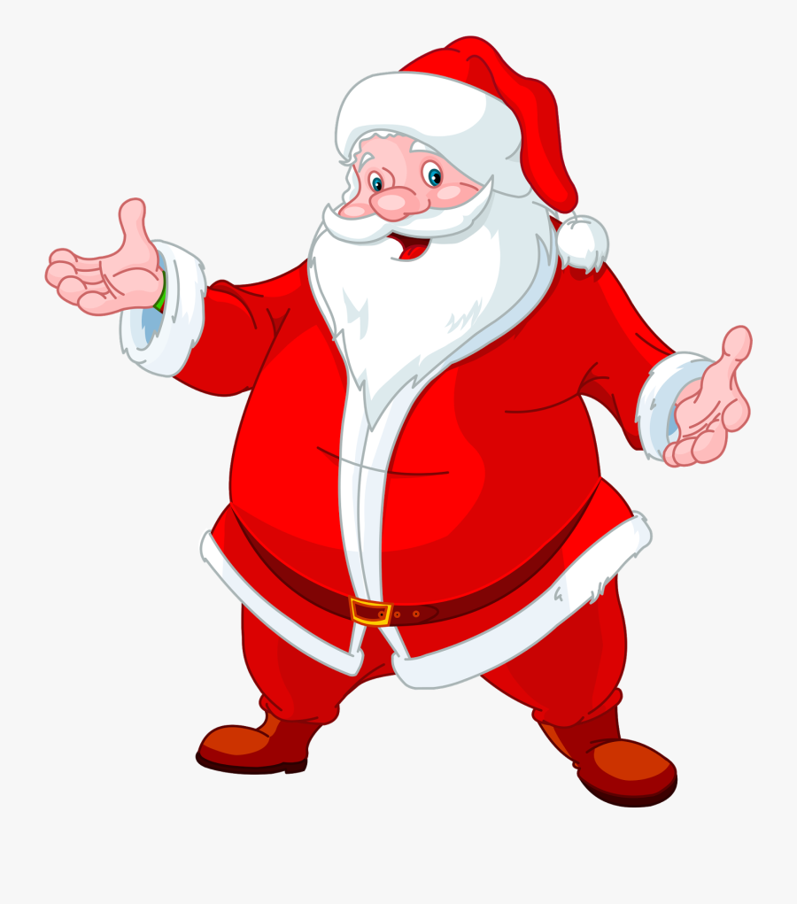 Claus Santa Claus Christmas Clip Art - Santa Claus With Gifts, Transparent Clipart