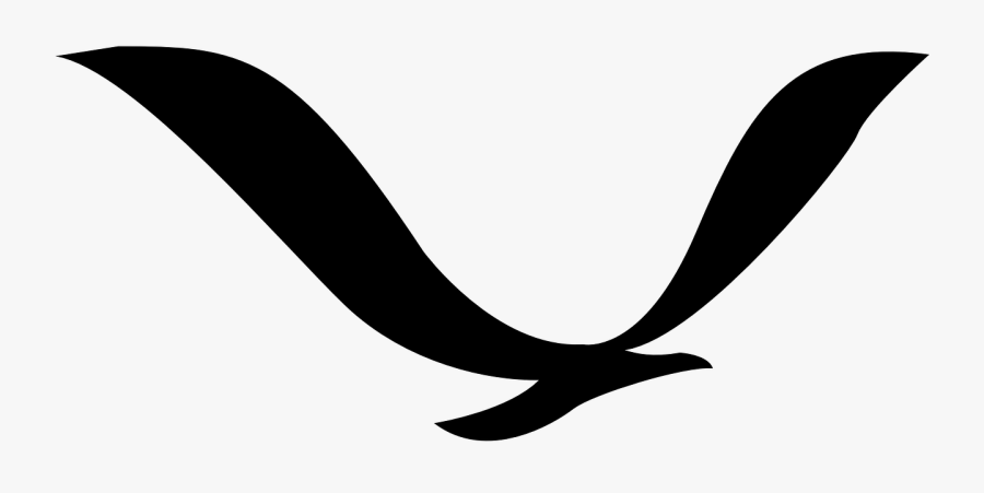 Symbol"s Are Abstractions Of The Items They Represent - Noaa Bird Black, Transparent Clipart