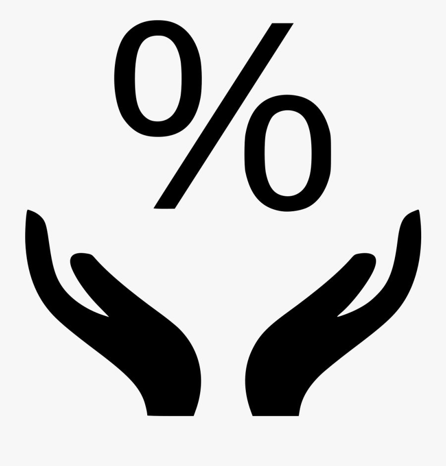 Percentage Rate Percent Finance Money Comments - Percentage Png Icon, Transparent Clipart