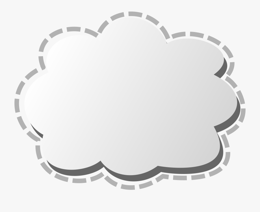 Clouds Clipart Cute - White Png Cute Cloud, Transparent Clipart