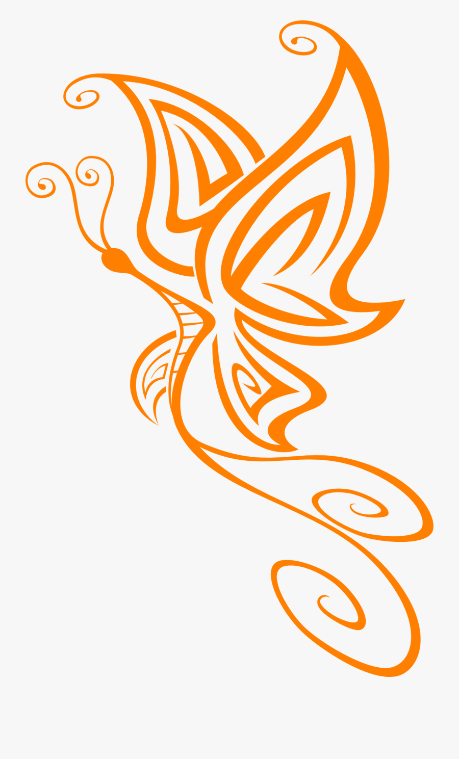 Butterfly Graphic, Transparent Clipart