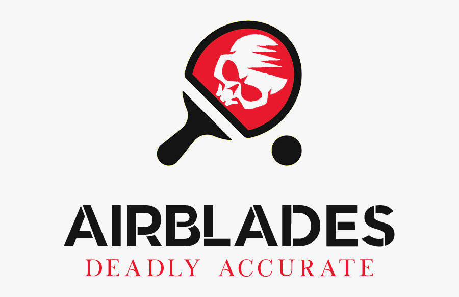 Air Blades Professional Ping Pong Paddle, Transparent Clipart