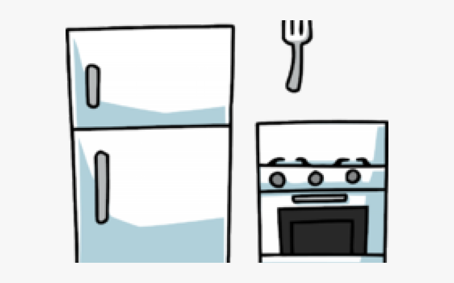 Refrigerator Clipart Messy Kitchen Table - Scribblenauts Kitchen, Transparent Clipart