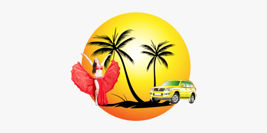 Palm Tree Vector, Transparent Clipart