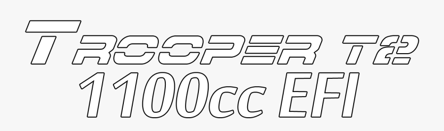 Trooper T2 1100 Title - Parallel, Transparent Clipart