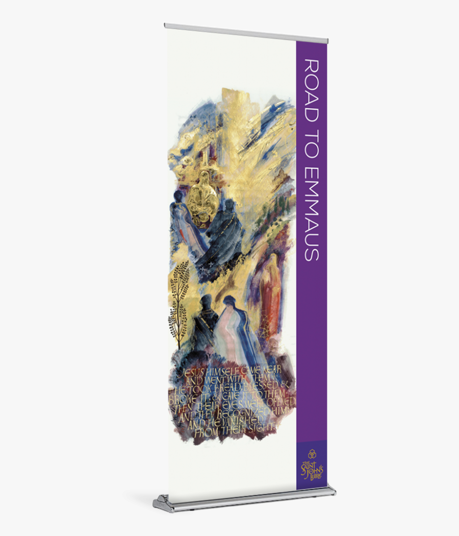 Road To Emmaus St John"s Bible , Png Download - Ascension Of Jesus St John's Bible, Transparent Clipart