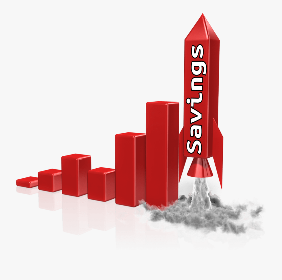 Custom Rocket Graph - Business Booster, Transparent Clipart