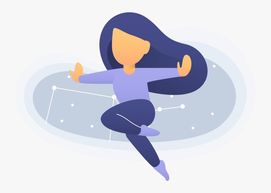 Girl Superpower Of Lead Generation - Illustration, Transparent Clipart