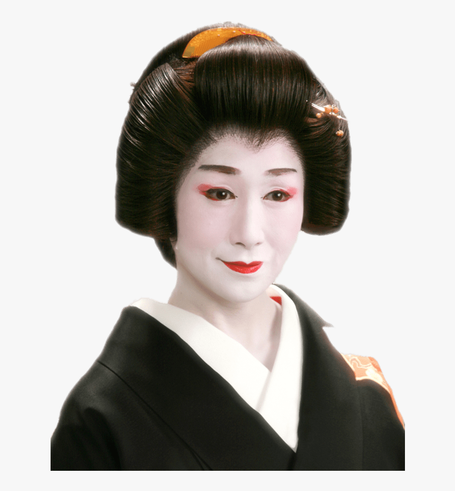 Geisha Portrait - Geisha Png, Transparent Clipart