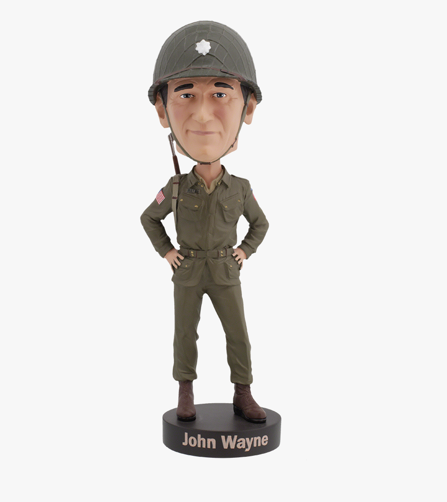 John Wayne Png - Bobbleheads Military, Transparent Clipart