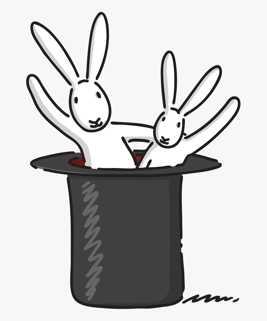 Bob And Bobek Coming Out Of Hat - Bob A Bobek, Transparent Clipart