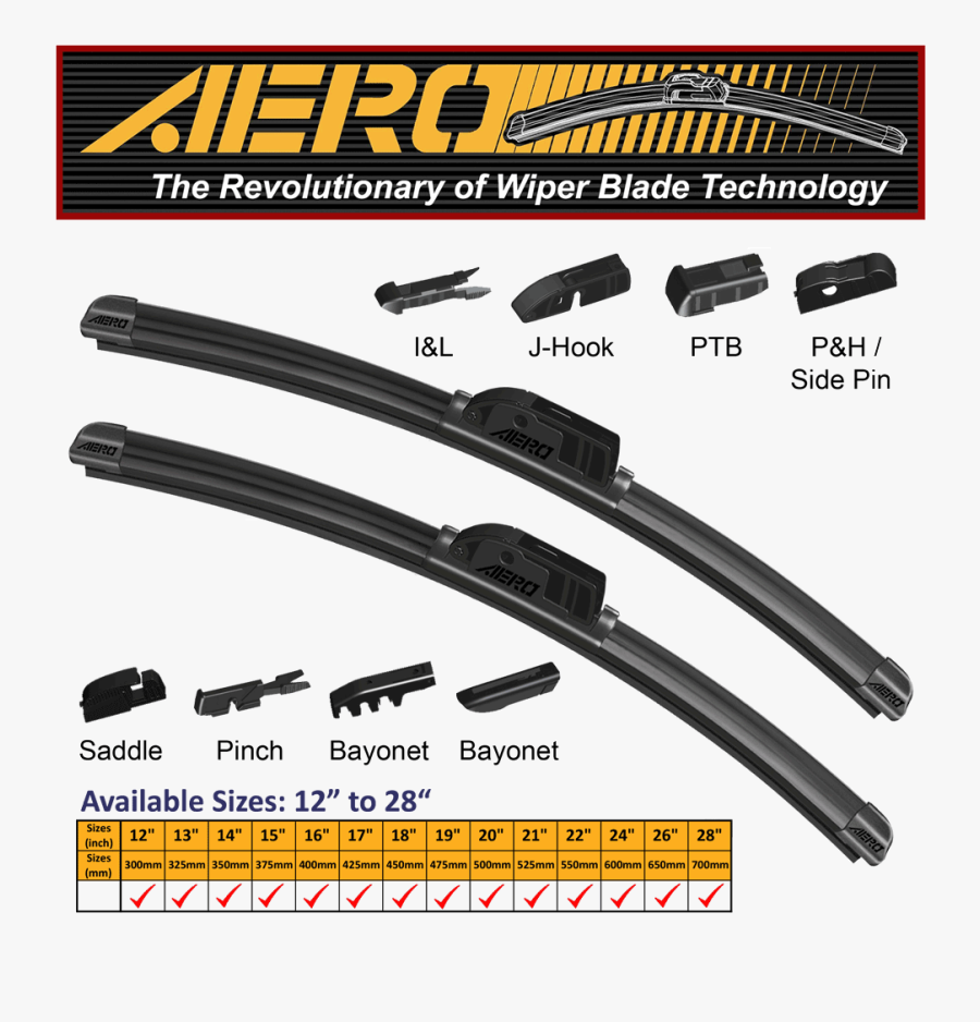 Ford Transit 250 Wiper Blades, Transparent Clipart