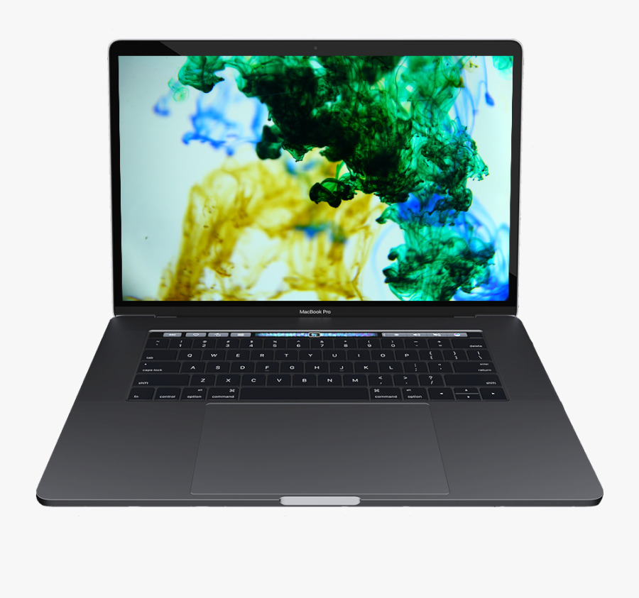 Macbook Pro 15 2019 Space Grey, Transparent Clipart
