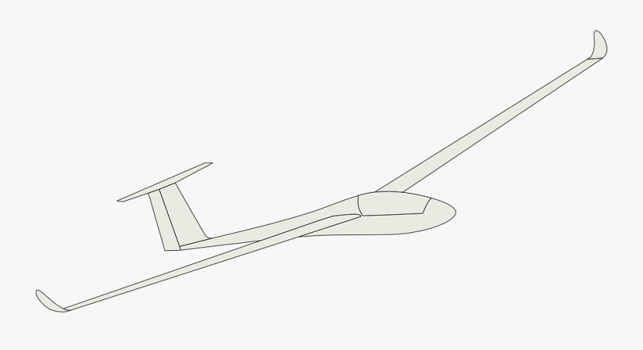 Glider Plane Clip Art, Transparent Clipart