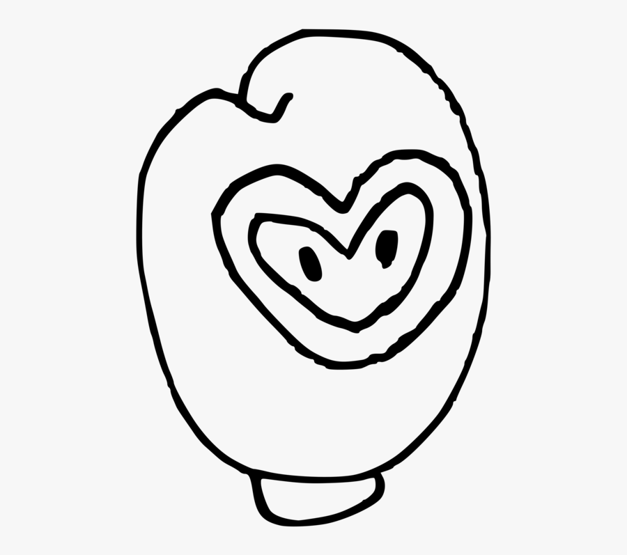 Emotion,heart,love - Line Art, Transparent Clipart