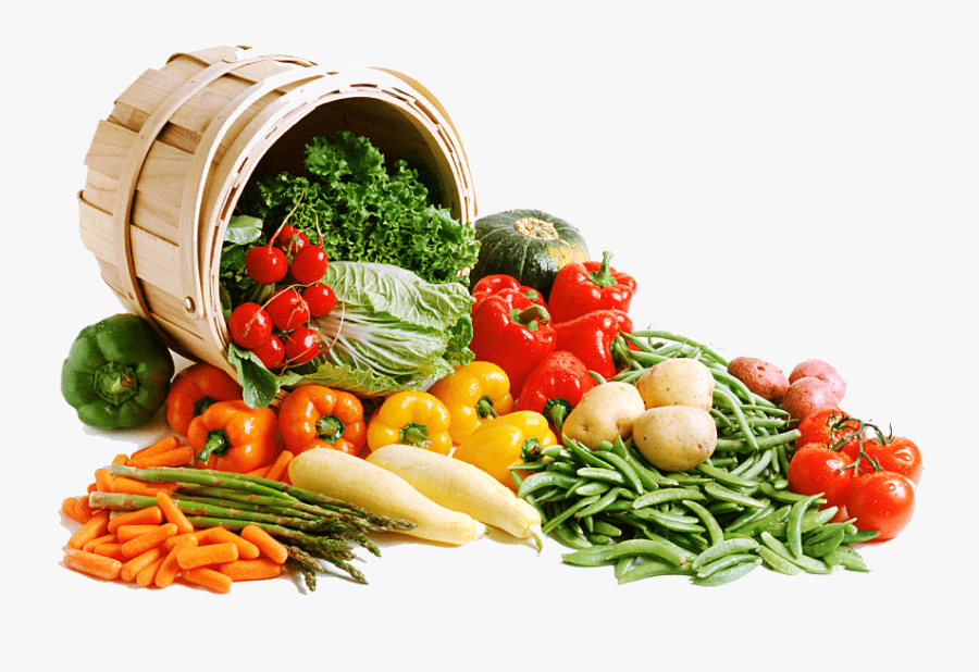 Vegetable In Basket Png, Transparent Clipart