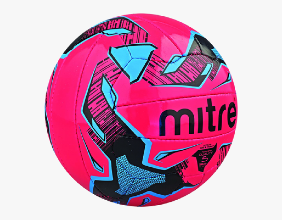 Mitre Malmo Pink Football - Mitre Match Ball, Transparent Clipart