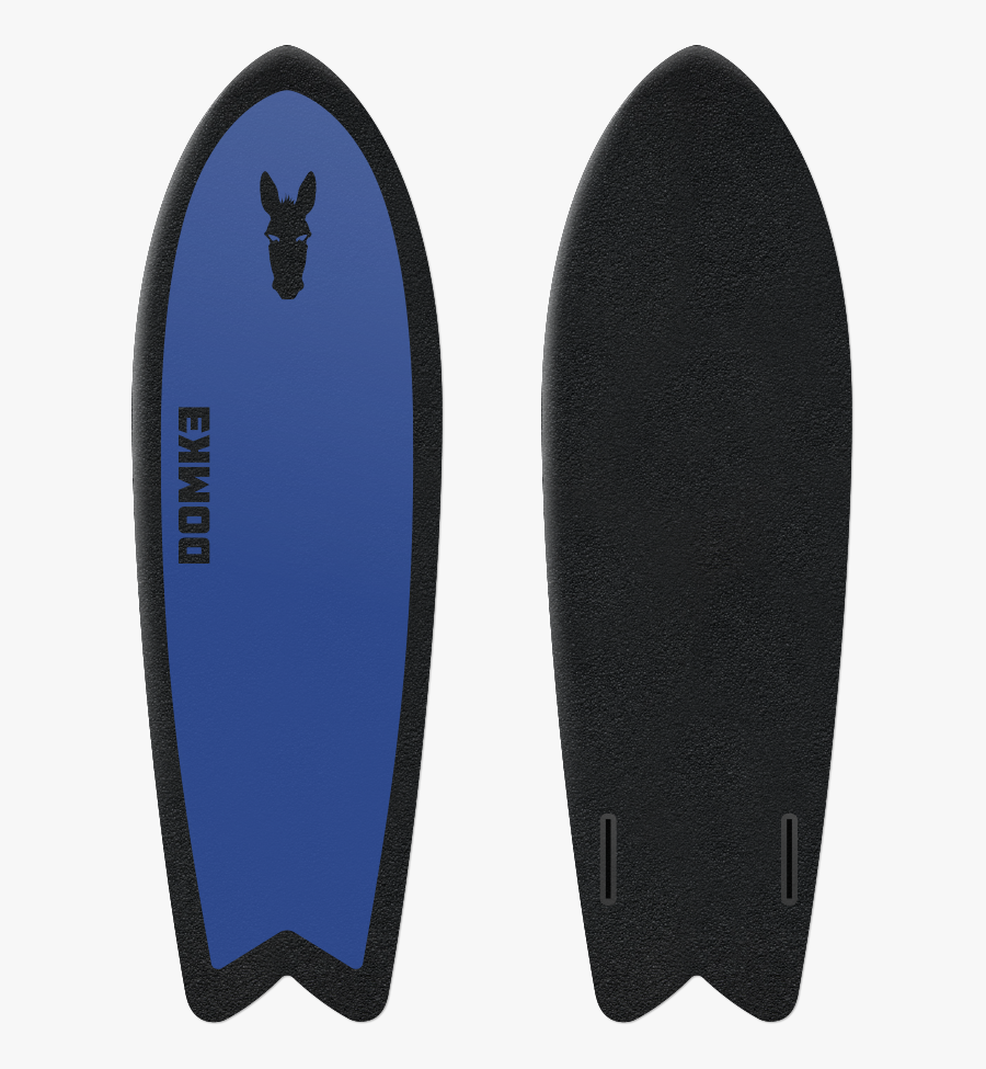 Transparent Surfboard Soft Top - Surfing, Transparent Clipart