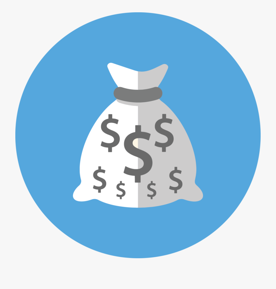 Hd More Money Blue - Blue Money Illustration, Transparent Clipart