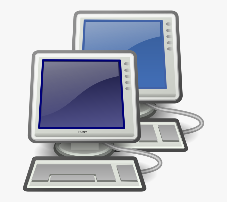 Computer Network - Computer Clipart Transparent Background, Transparent Clipart