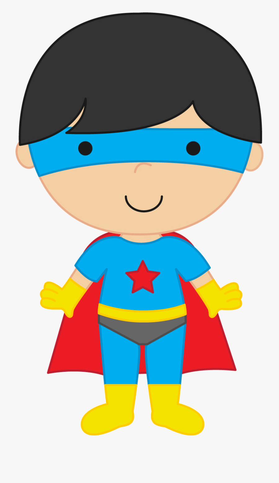 Superhero Cute Super Hero Clip Art Free Clipart Images - Boy Superhero Clipart, Transparent Clipart