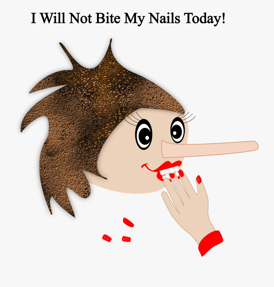 Nails Clipart Nail Tech - Nail Biting Funny Quotes, Transparent Clipart
