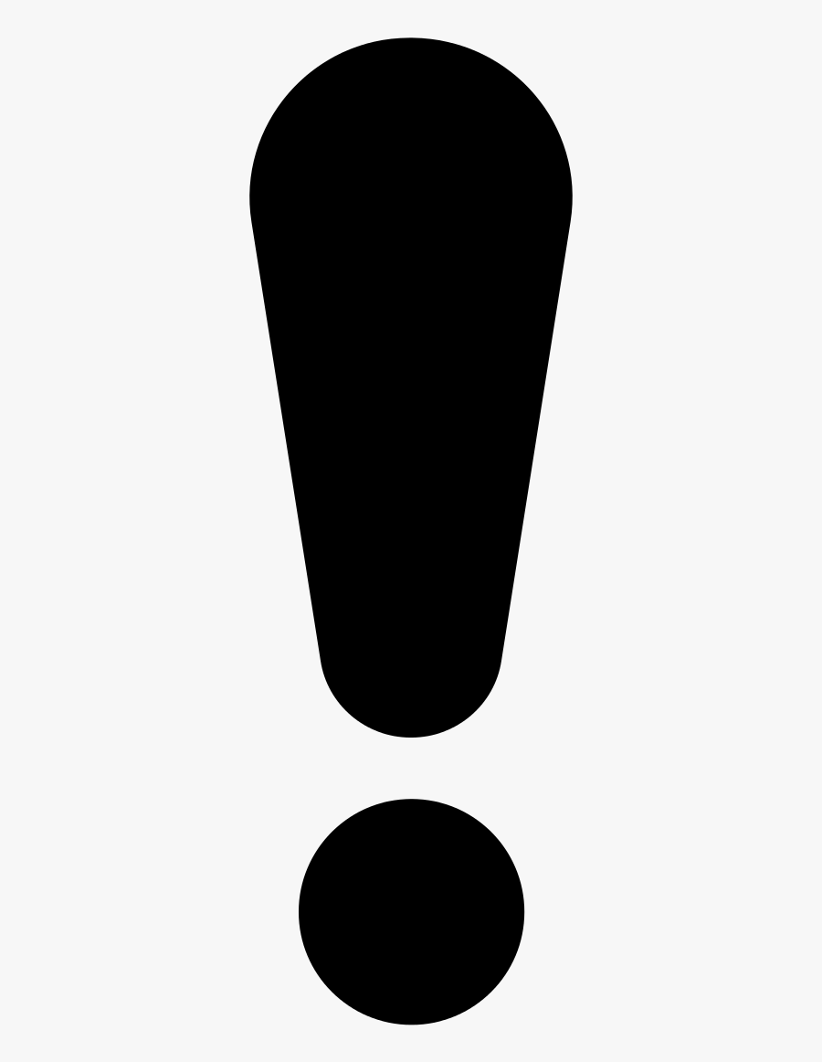 Icon Exclamation, Transparent Clipart