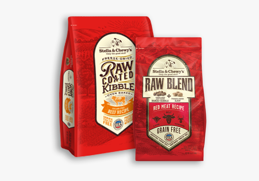 Raw Coated & Raw Blend Kibble - Stella And Chewy Raw Blend, Transparent Clipart