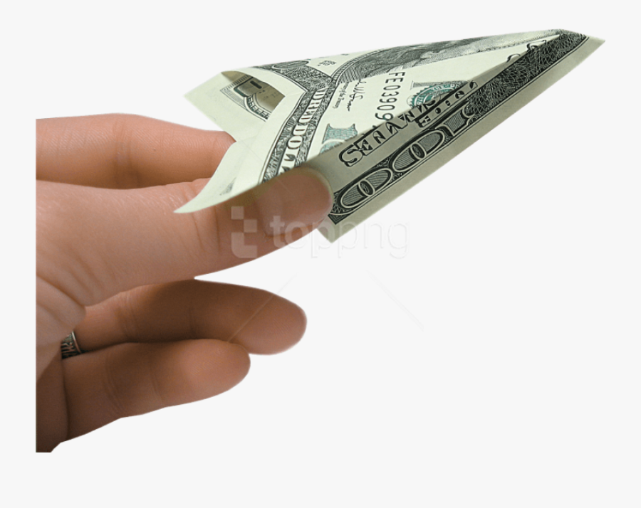 Transparent Money Background Png - Money Plane Png, Transparent Clipart