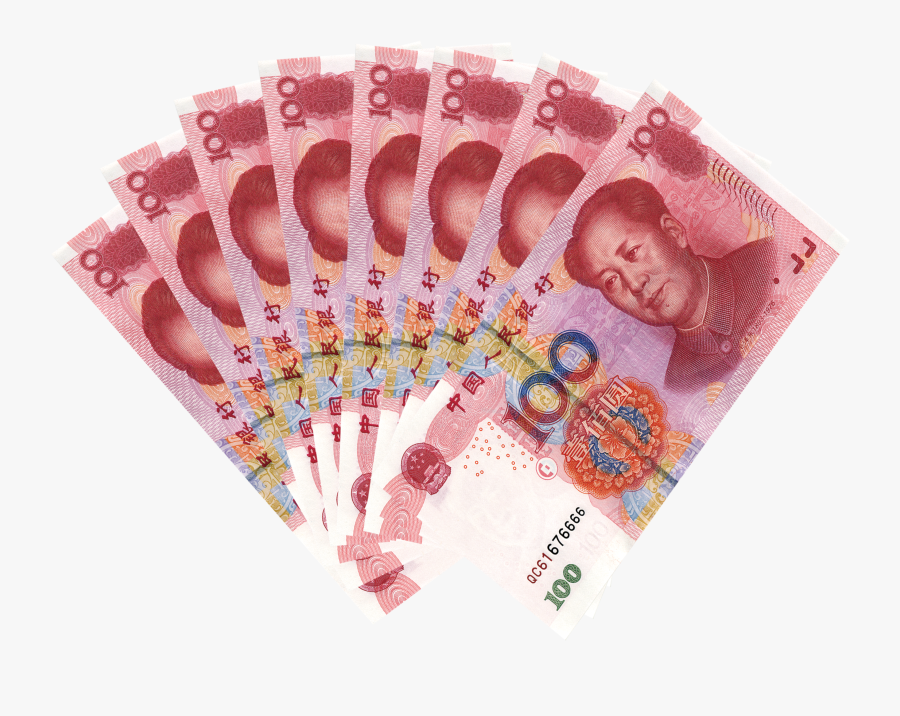 Transparent Money Fan Clipart - Renminbi Png, Transparent Clipart