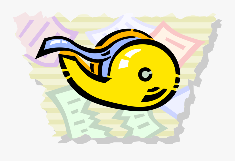 Vector Illustration Of Pressure-sensitive Adhesive, Transparent Clipart