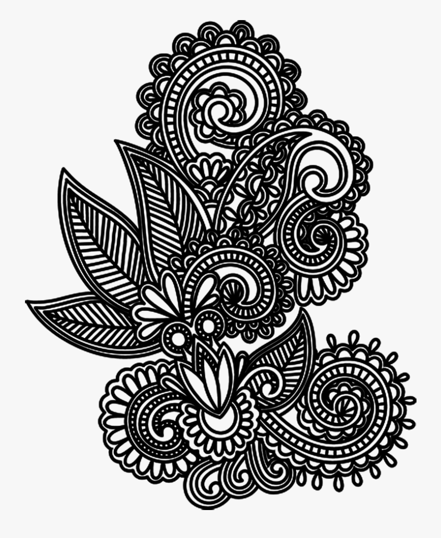 Tattoo Design Drawing Mehndi Png File Hd Clipart - Transparent Henna Png, Transparent Clipart