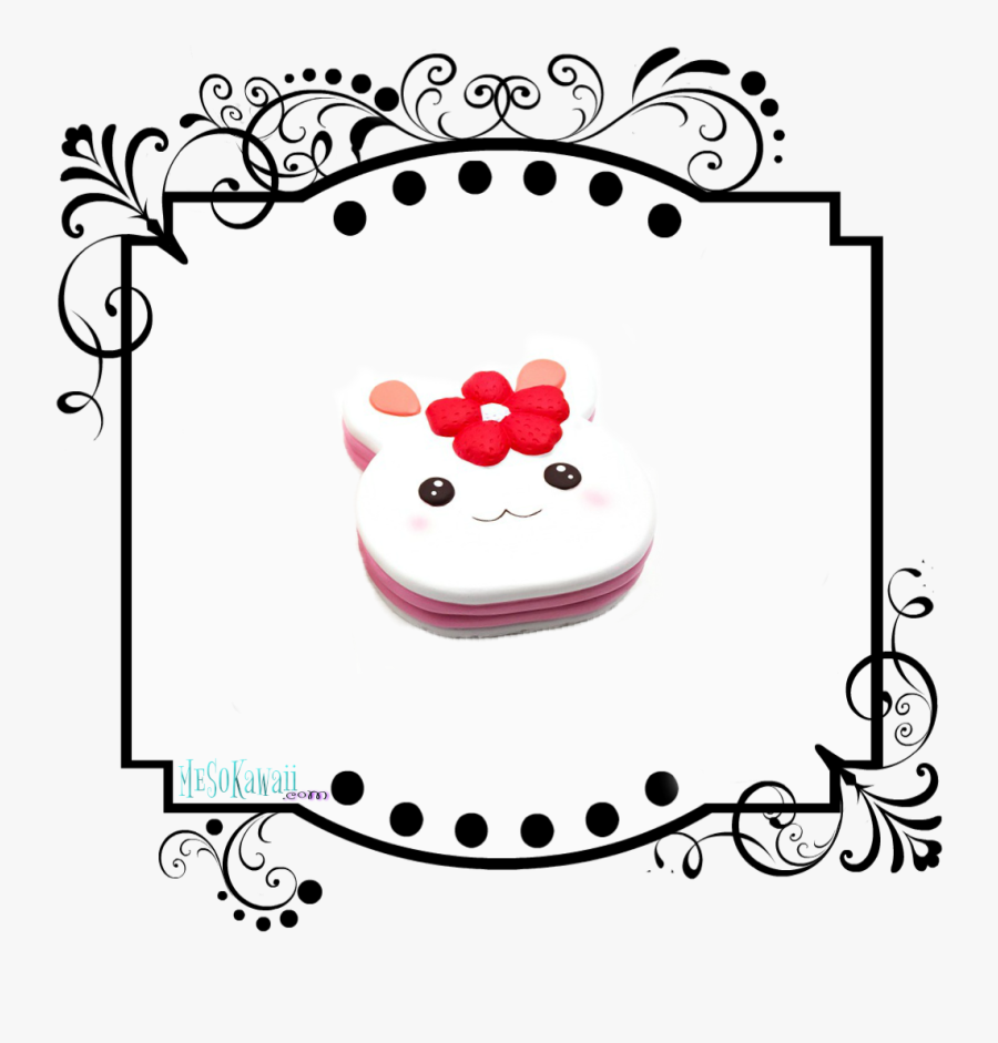 Squishyfun Rabbit Pancake Squishy - Puni Maru Melon Bun Squishy, Transparent Clipart