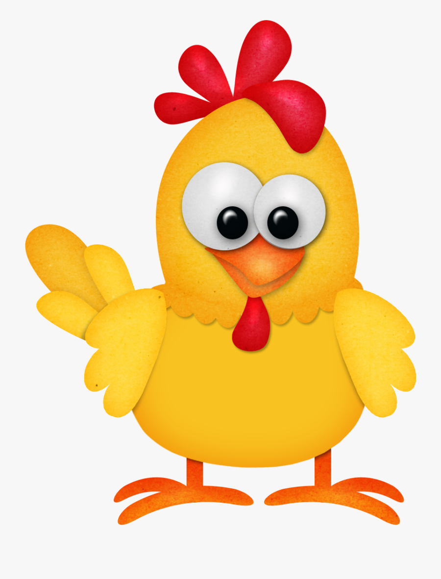 Hen Clipart Gallo - Transparent Background Animated Chicken Png, Transparent Clipart