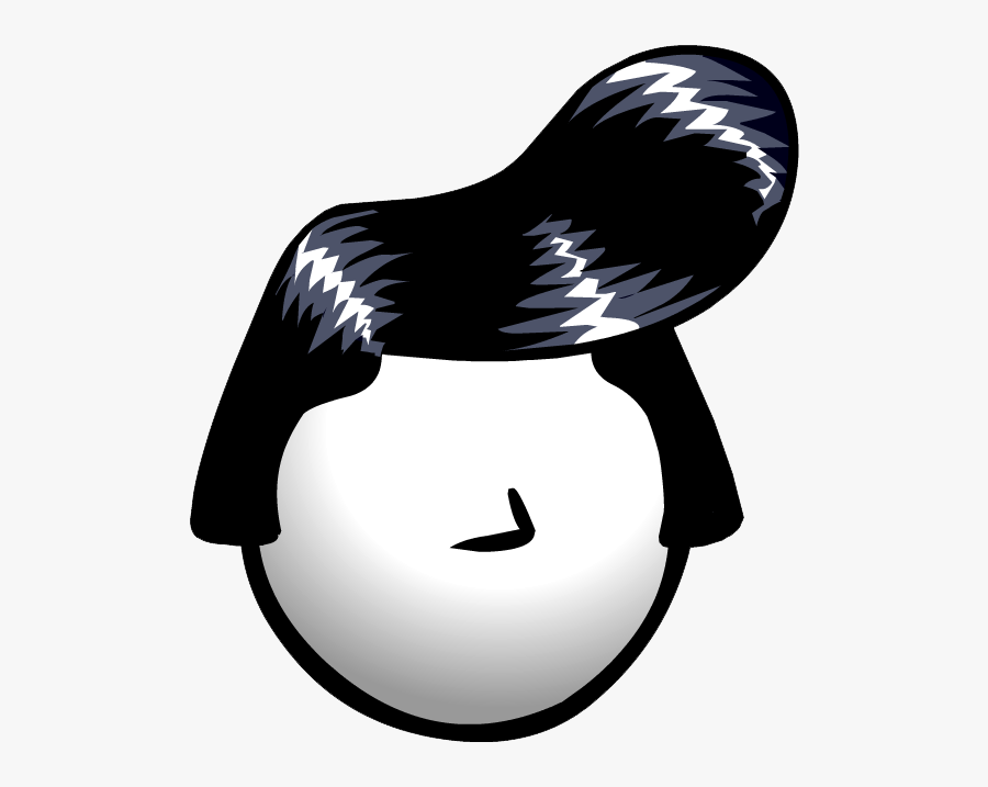 The Rocker Clothing Icon Id 650 - Club Penguin Elvis Hair, Transparent Clipart