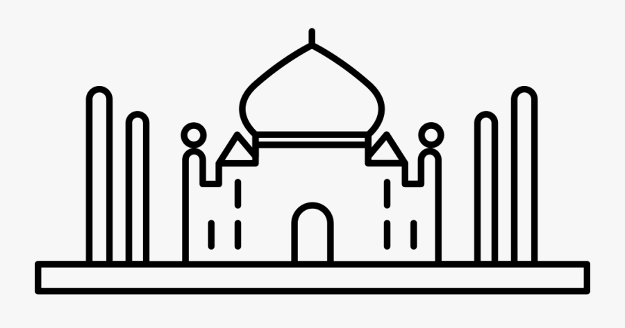 Taj Mahal Comments - Taj Mahal, Transparent Clipart