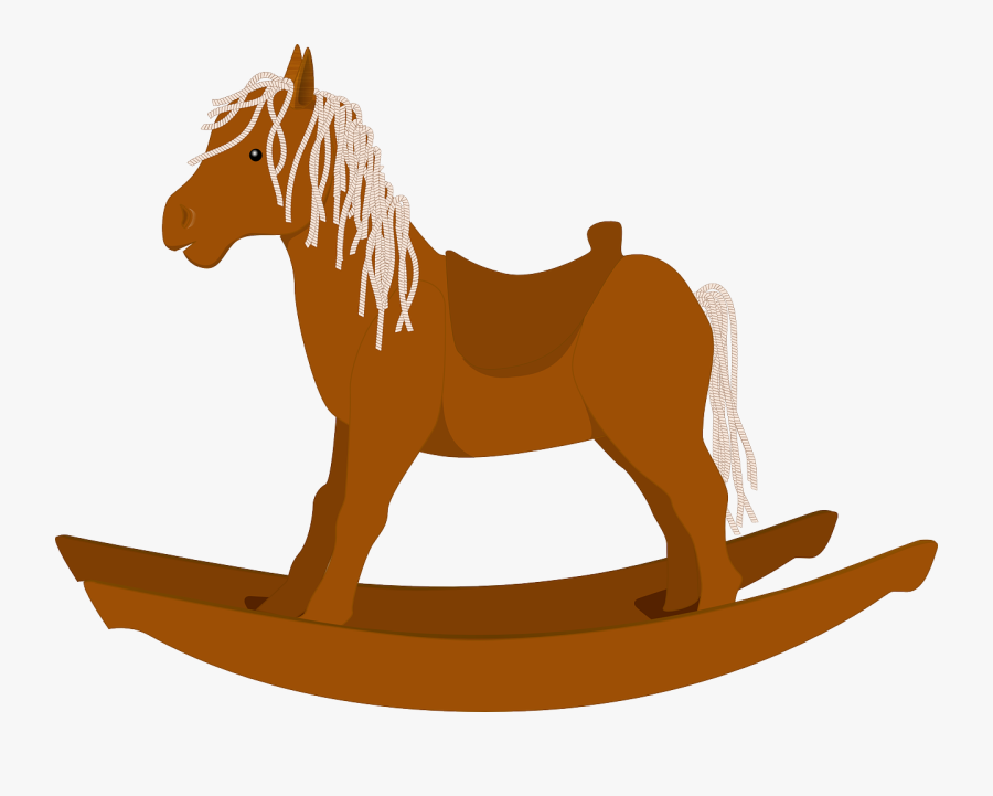 Rocking Horse Clip Art, Transparent Clipart